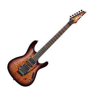 Ibanez S670QMDEB S Series 6 String Electric Guitar, Dragon Eye Burst