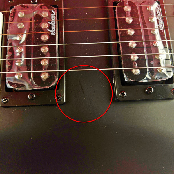 [USED] Jackson JS22 JS Series Dinky Arch Top Electric Guitar Amaranth Fingerboard, Satin Black (See Description)