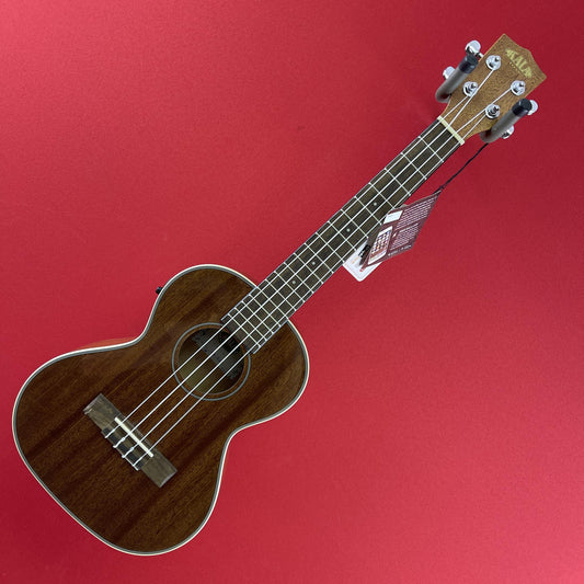 [USED] Kala KA-TGE Tenor Ukulele W/EQ, Natural Gloss Mahogany