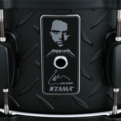 Tama LU1465B30 Signature Lars Ulrich Limited Edition Black Album 14 × 6.5" Snare Drum