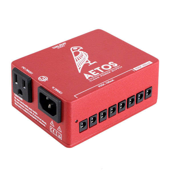 Walrus Audio Aetos 8 Output Power Supply, Red/White (Gear Hero Exclusive)