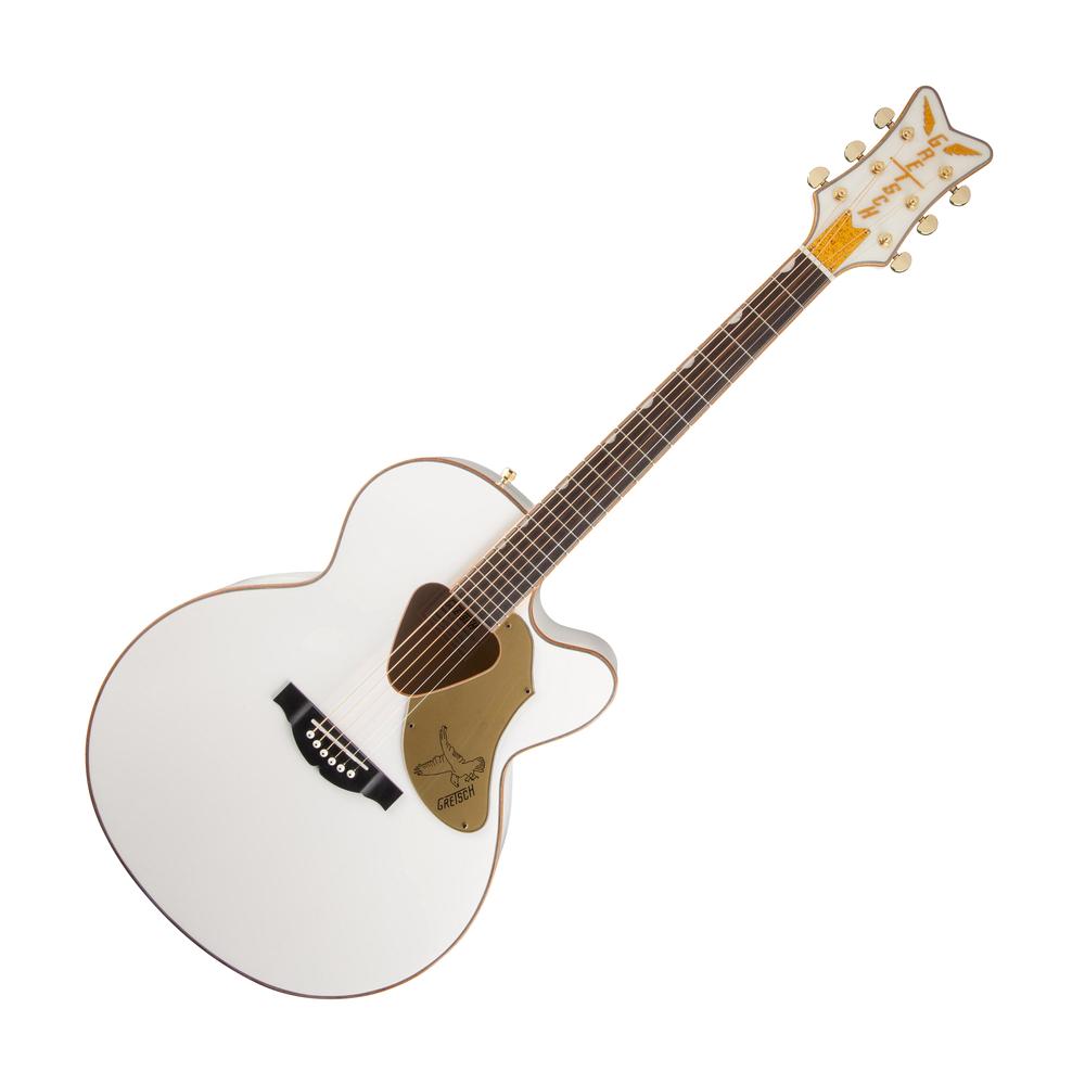 Gretsch G5022CWFE Rancher Falcon Jumbo Cutaway, White