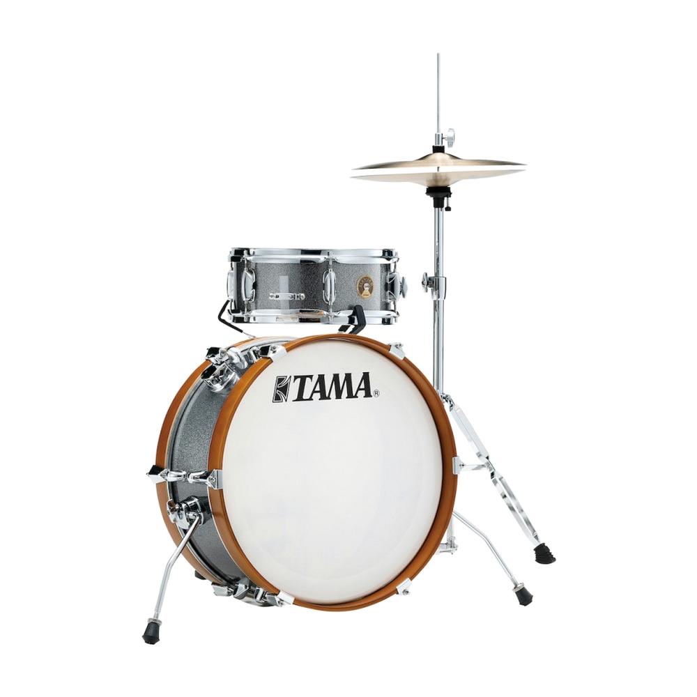 Tama LJK28S-GXS Club Jam Mini 2 Piece Drum Kit, Galaxy Silver