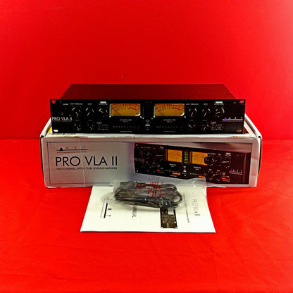 [USED] ART PRO VLA II Two Channel Vactrol-based Compressor (See Description)