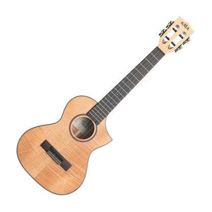 Kala KA-ASFM-T-C Tenor Ukulele, Natural Flame Maple