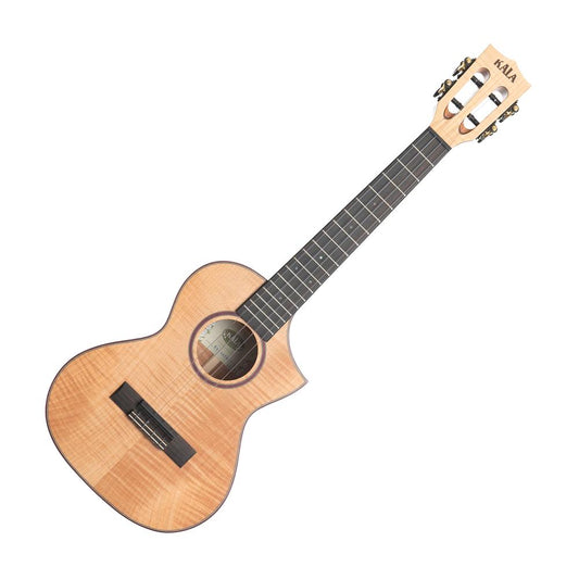 Kala KA-ASFM-T-C Tenor Ukulele, Natural Flame Maple