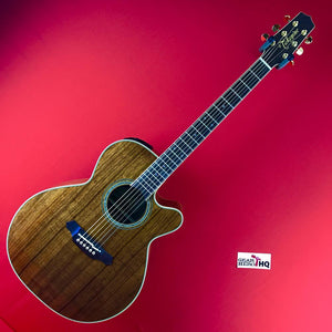 [USED] Takamine EF508KC NEX All Koa Acoustic/ Electric Guitar, Natural w/Case