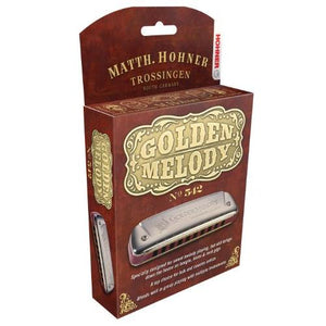 Hohner 542BX-C Golden Melody Harmonica, Key of C