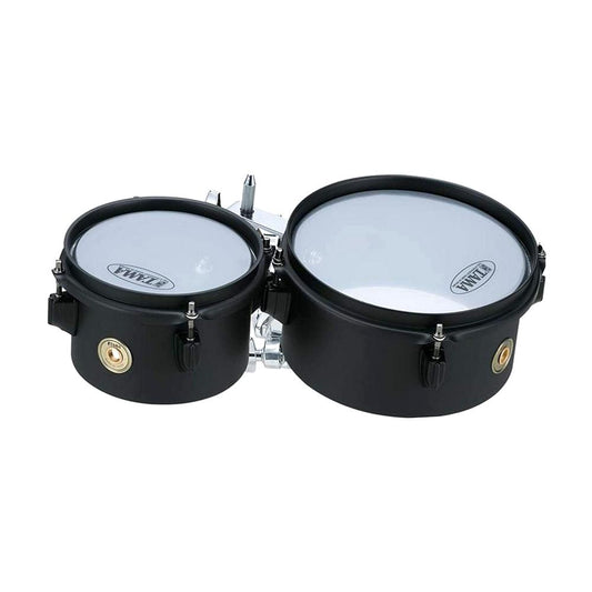 Tama MT68STBK Steel Mini-Tymp Set 6"& 8", Black