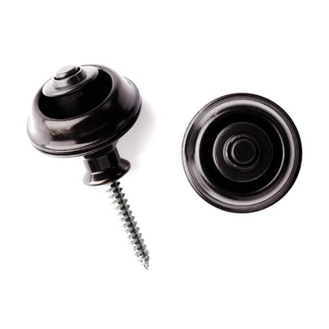 Jim Dunlop SLS1033BK Straplok Dual Design Strap Retainer System, Black