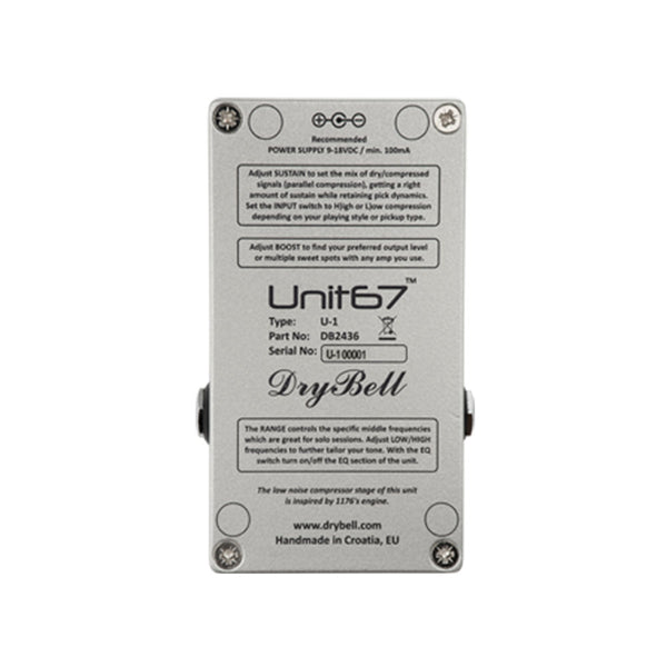 Drybell Unit67 Compressor EQ Boost