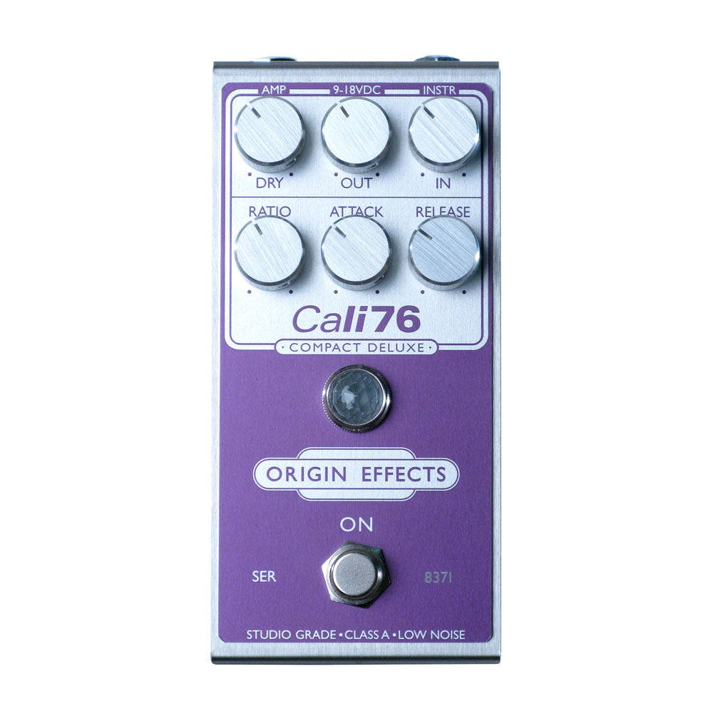 Origin Effects Cali-76 Compact Deluxe, Purple/Silver (Pedal Genie