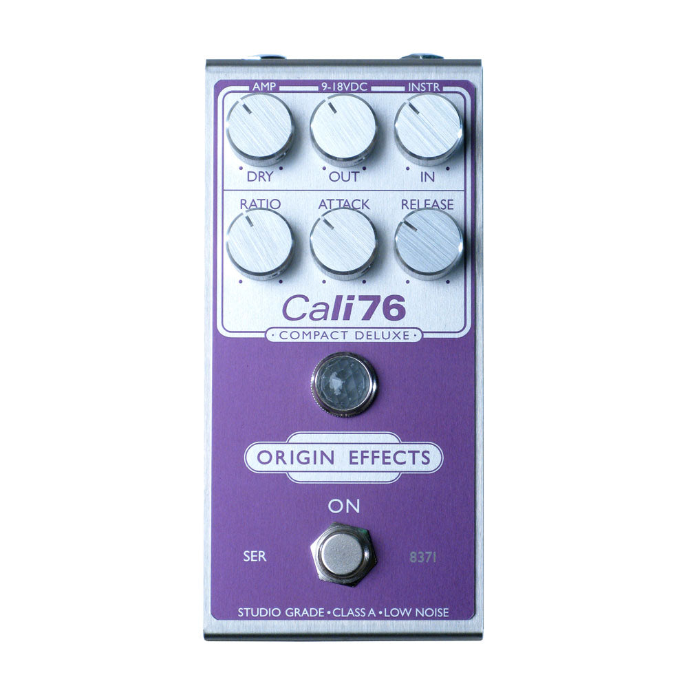 Origin Effects Cali-76 Compact Deluxe, Purple/Silver (Pedal Genie Exclusive)