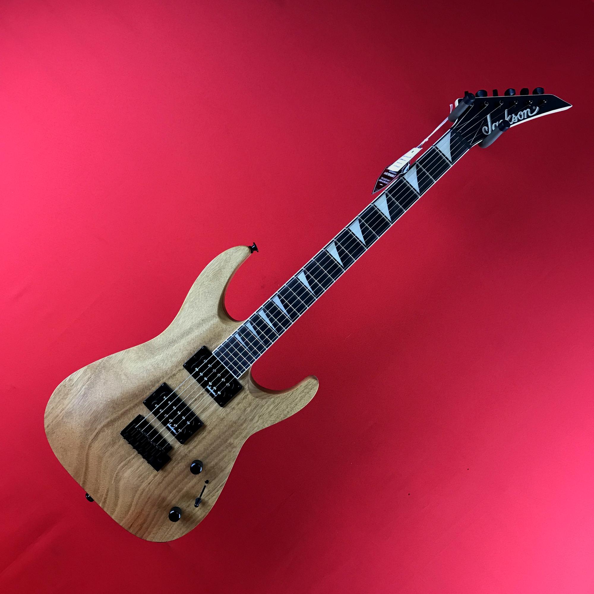 [USED] Jackson JS22 JS Series Dinky - Natural Oil with Amaranth Fingerboard