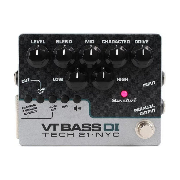 Tech 21 CS-VTB-DI SansAmp Character Series VT Bass DI