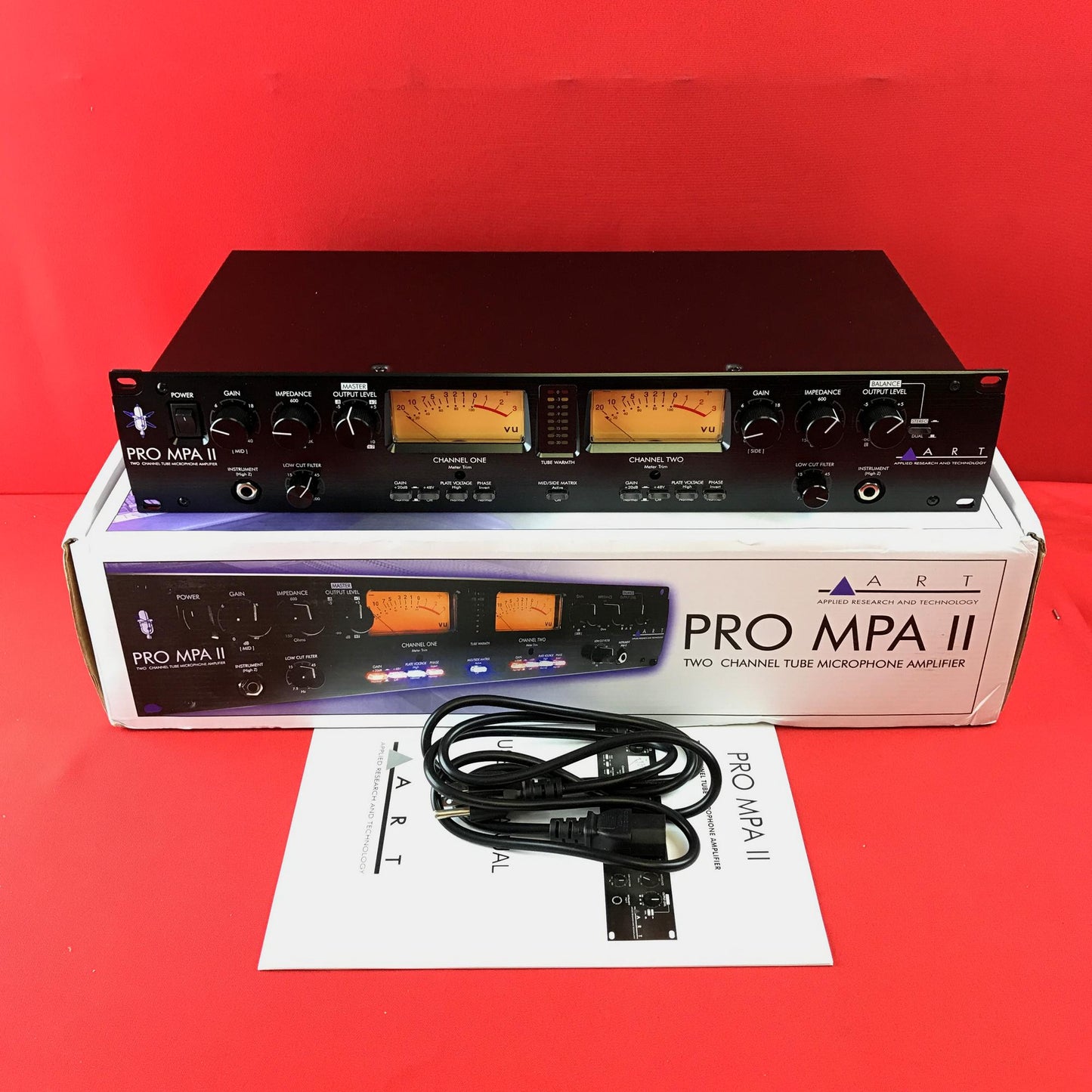 [USED] ART Pro MPAII Two Channel Mic Preamp