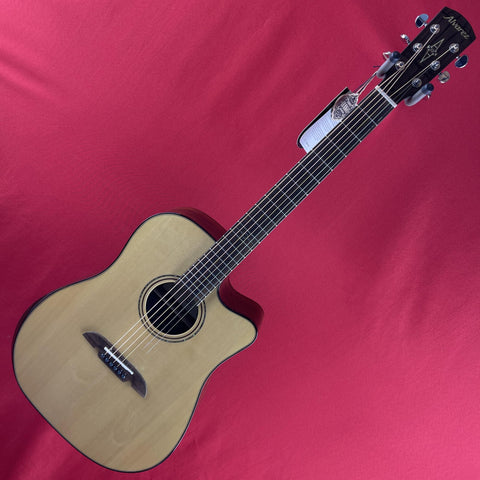 [USED] Alvarez ADE90CEAR Artist Elite Series Dreadnought Acoustic-Electric Guitar, Natural Gloss Finish