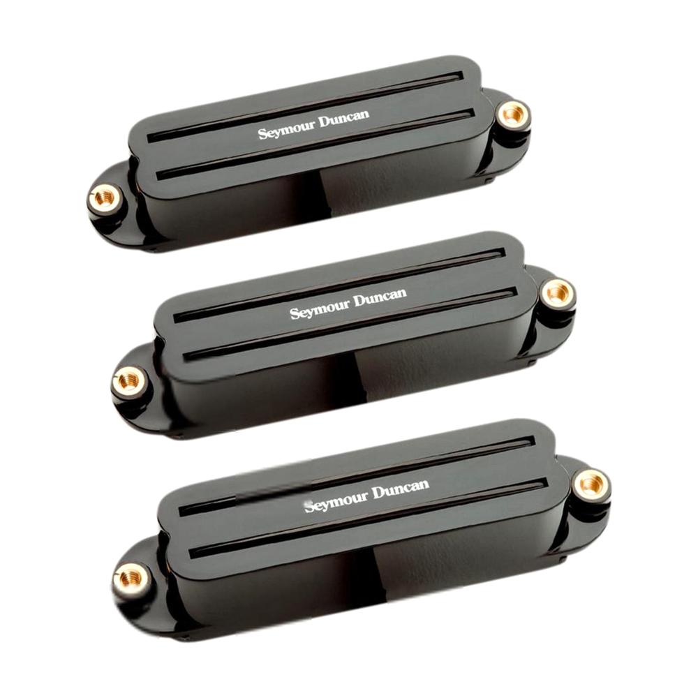 Seymour Duncan Hot Rails Strat Pick Up Set, Black