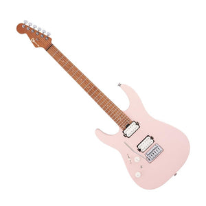 Charvel Pro-Mod DK24 HH 2PT CM LH Electric Guitar, Satin Shell Pink