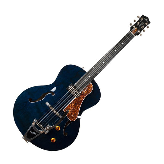 Godin 5th Avenue Night Club Hollow Body Guitar, Indigo Blue