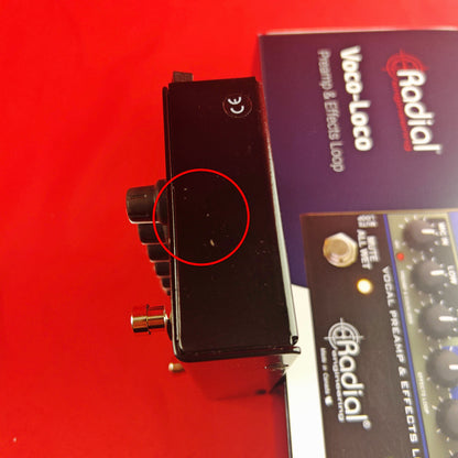 [USED] Radial Voco Loco Microphone Effects Loop & Switcher for Guitar Effects (See Description)