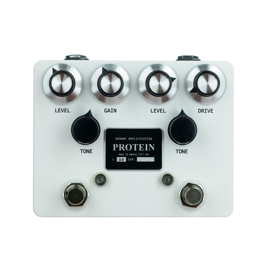 Browne Amplification Protein V3 Dual Overdrive, White