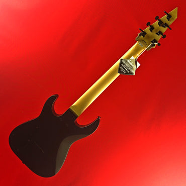 [USED] Jackson JS22-7 JS Series Dinky Arch Top 7-String Electric Guitar, Satin Black (See Description)