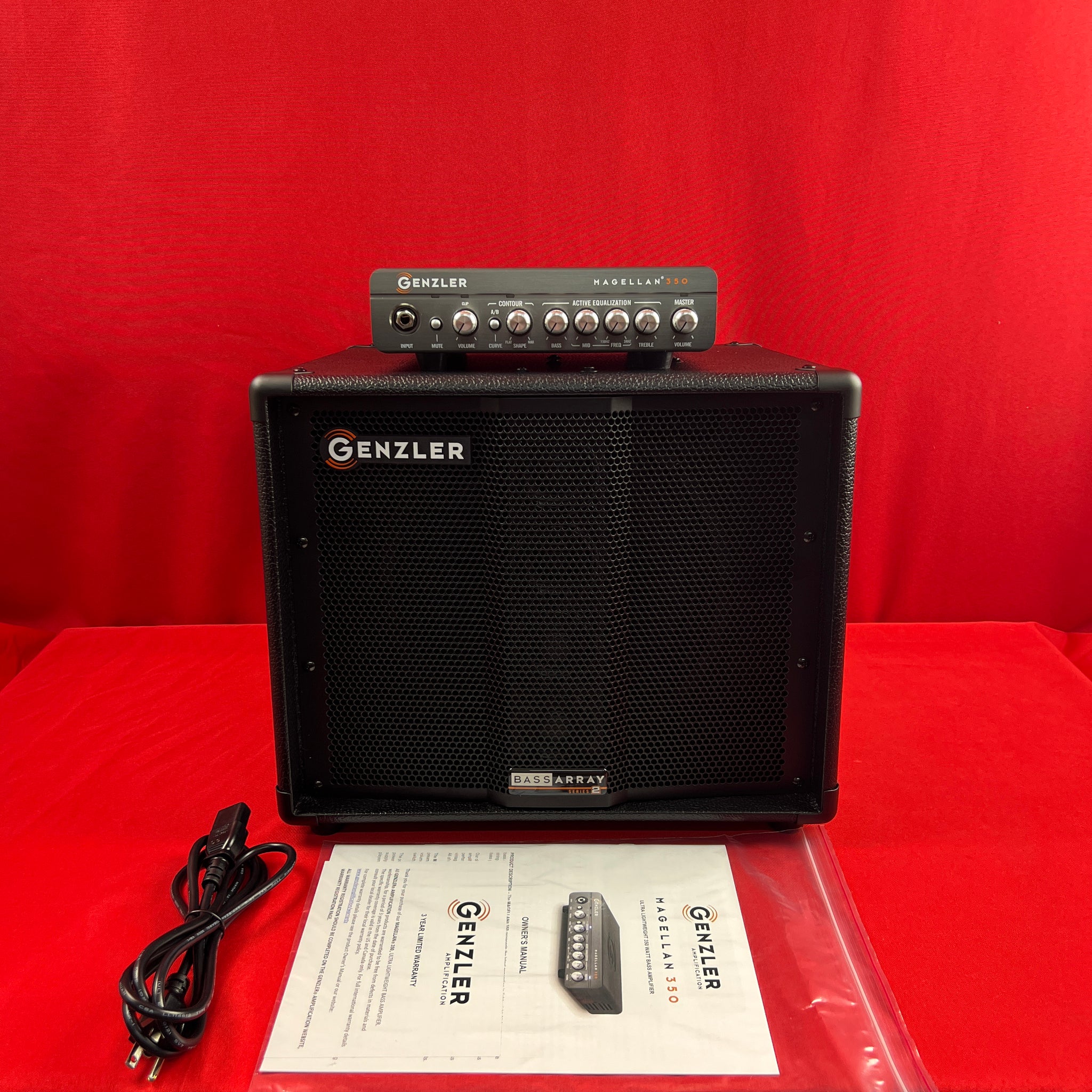 [USED] Genzler Amplification MG350-BA10-COMBO-S2 Series 2 Magellan 350 Bass Combo Amplifier