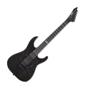 ESP E-II M-II Electric Guitar w/Case, See Thru Black