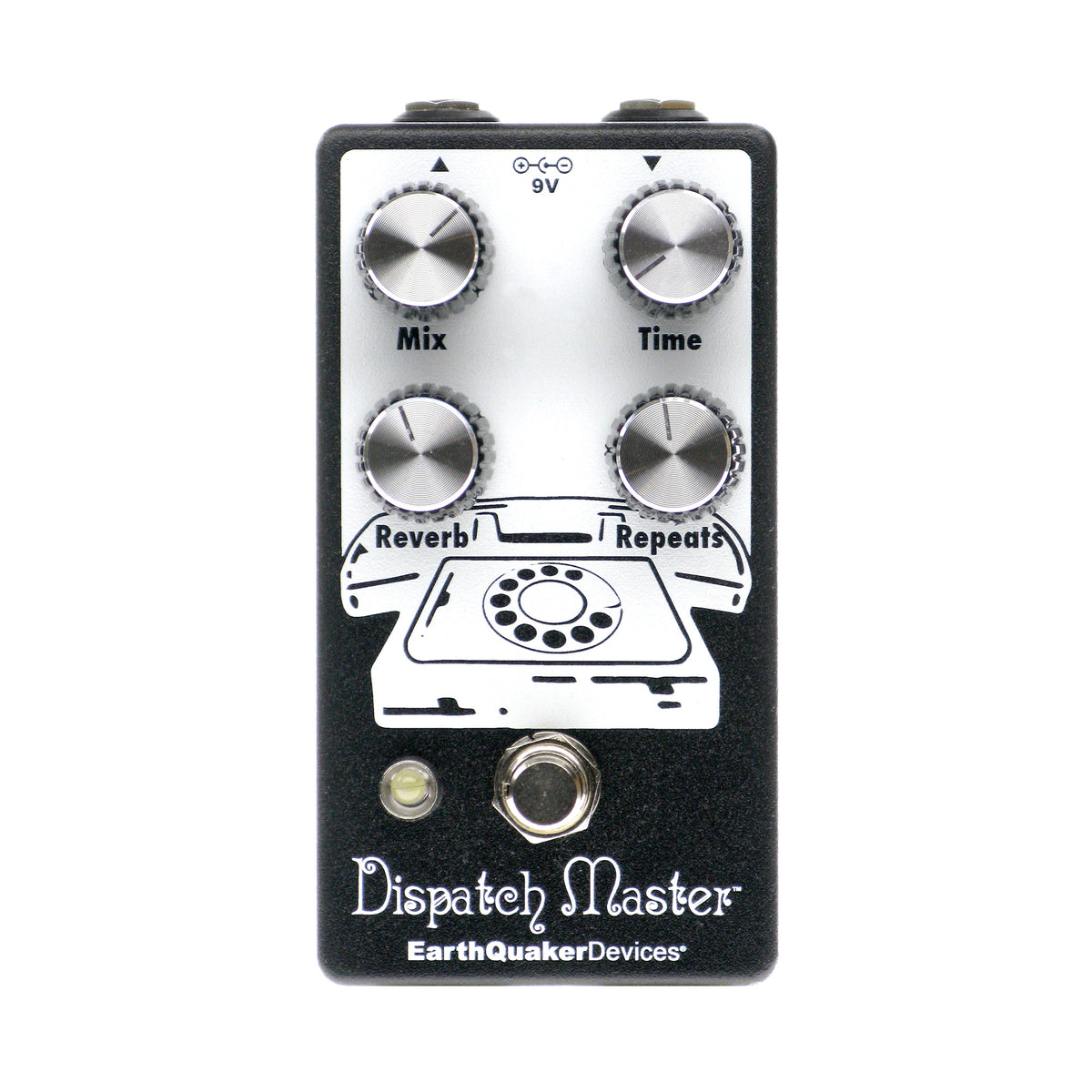 EarthQuaker Devices Dispatch Master V3 Delay and Reverb, Black 
