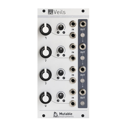 Mutable Instruments Veils Quad VCA