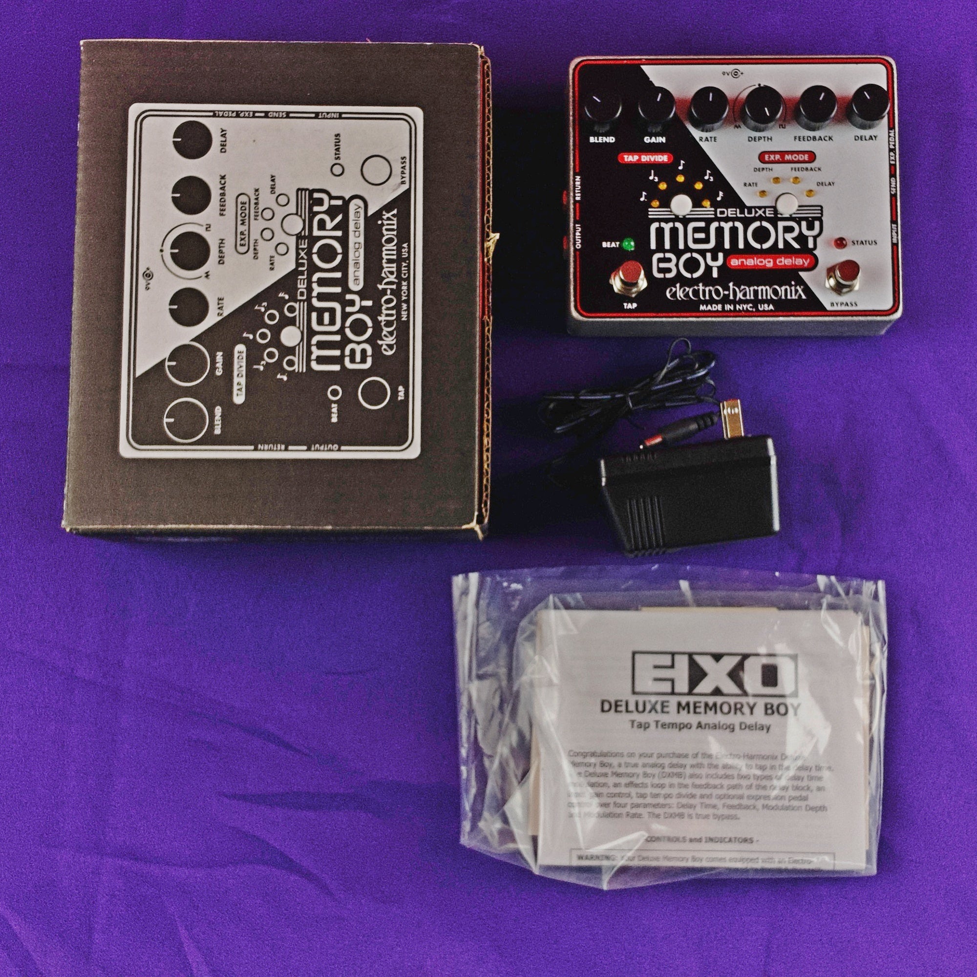 USED] Electro-Harmonix Deluxe Memory Boy Delay – Gear Hero