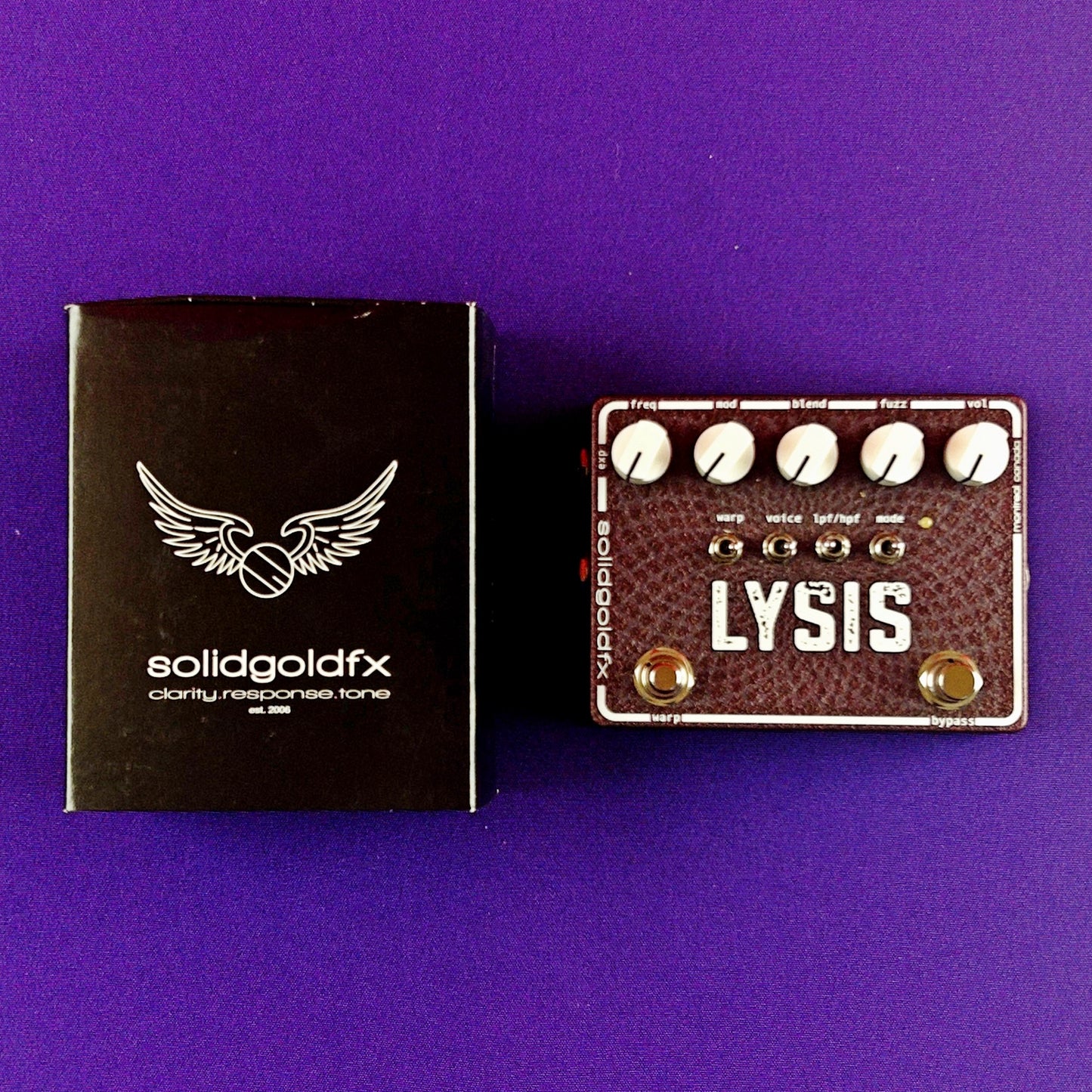 [USED] SolidGold FX Lysis Polyphonic Octave Down Fuzz Modulator