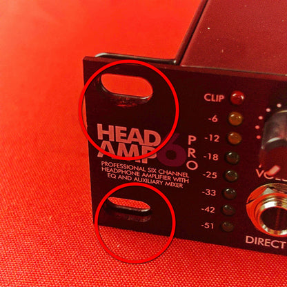 [USED] ART HeadAmp6 Pro 6 Channel Headphone Amplifier With EQ (See Description)