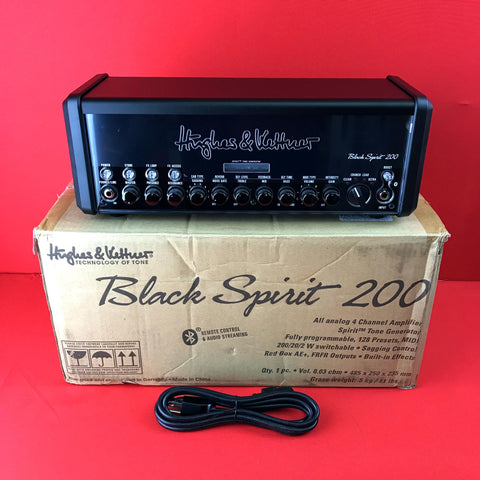 [USED] Hughes & Kettner Black Spirit 200 Guitar Amp Head