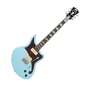D'Angelico DAPBEDSBMCTR Premier Premier Bedford Series Electric Guitar, Sky Blue