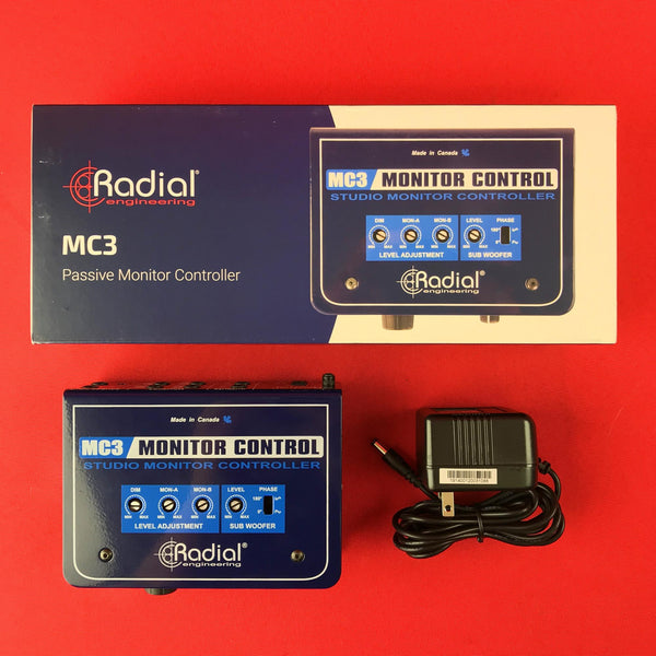 Studio　pedals　USED]　Control　Radial　any　for　MC3　Passive　guitar　Monitor　genre