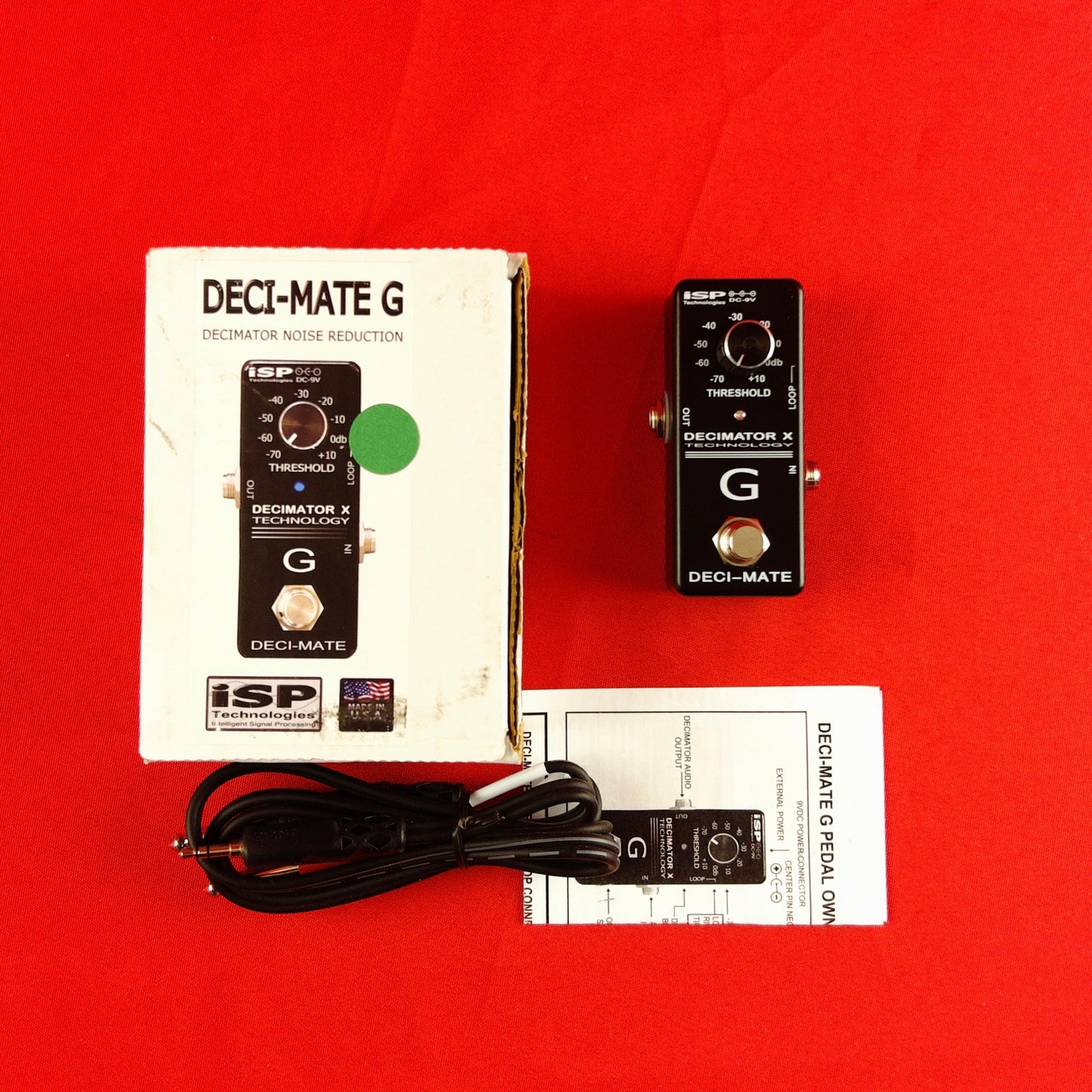 [USED] ISP Technologies Deci-Mate G Micro Decimator Noise Reduction Pedal (See Description)