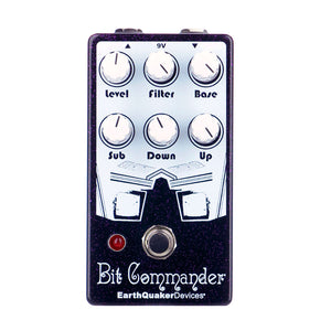 EarthQuaker Devices Bit Commander V2 Octave Synth, Purple Sparkle ...
