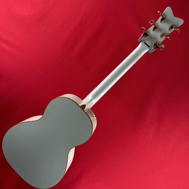 [USED] Gretsch G5021E Rancher Penguin Acoustic Electric Guitar, Mint Metallic (See Description)