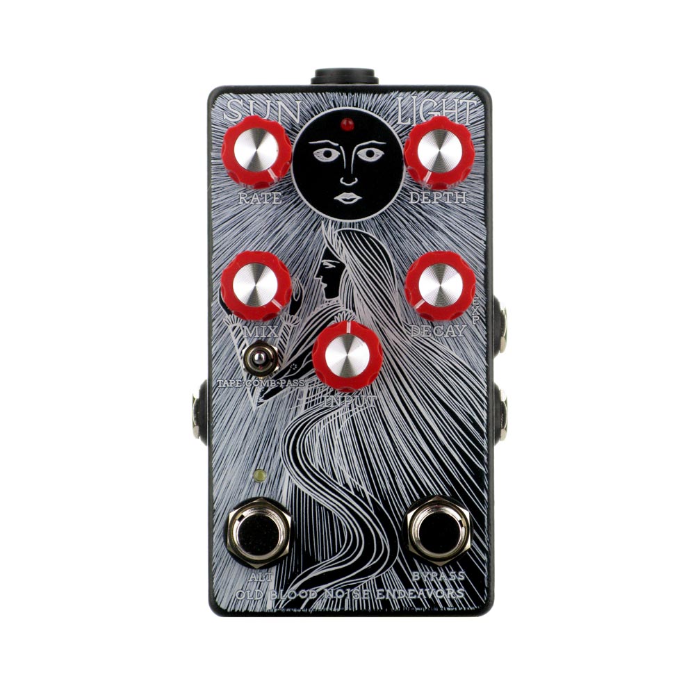 Old Blood Noise Endeavors Sunlight Reverb, Black/White (Gear Hero