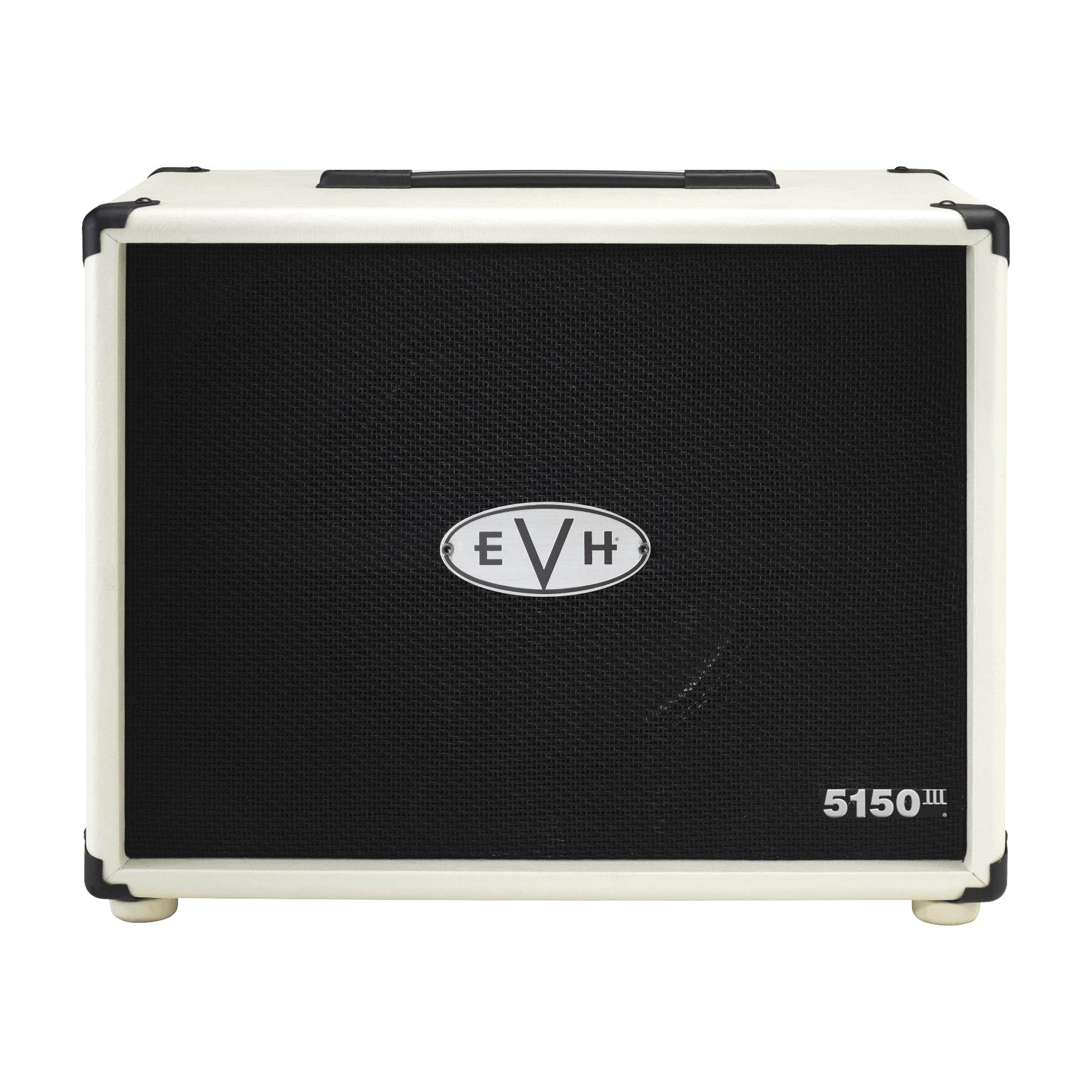 EVH 5150 112ST 1x12 Guitar Speaker Cabinet, Ivory