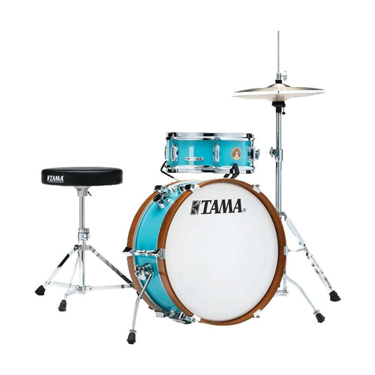 Tama LJK28S-AQB Club Jam Mini 2 Piece Drum Kit, Aqua Blue