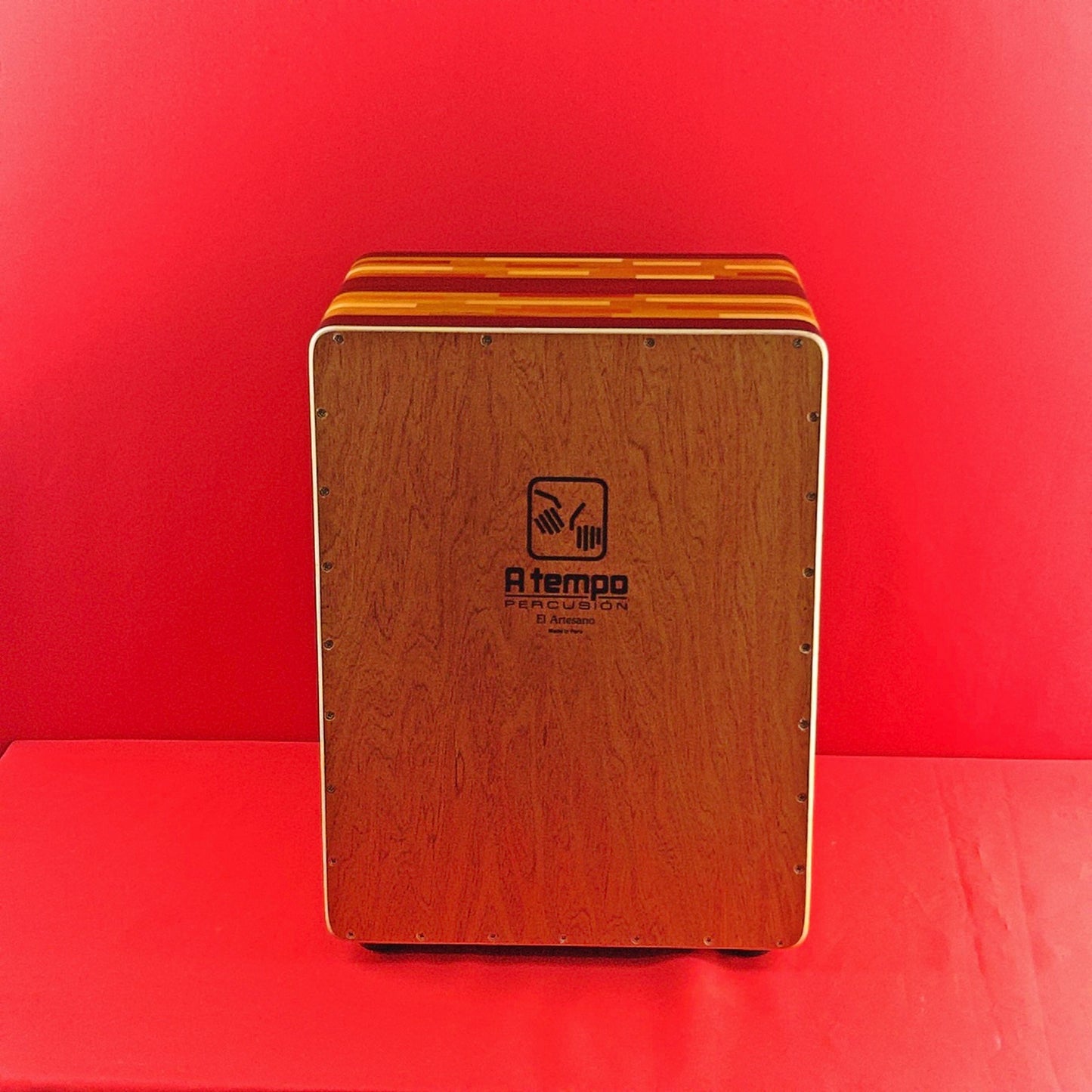 [USED] A Tempo Percussion El Artesano Cajon w/Gig Bag (See Description)