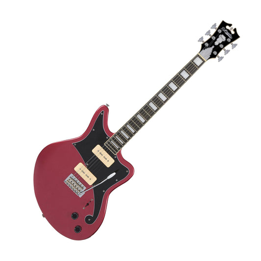 D'Angelico DAPBEDOXBCTR Premier Premier Bedford Series Electric Guitar, Oxblood