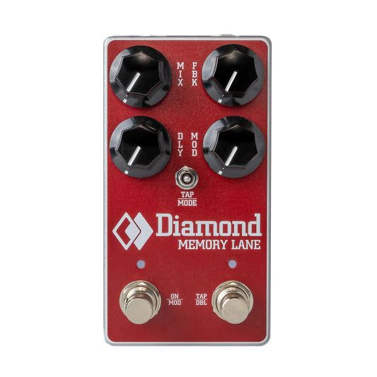 Diamond Memory Lane dBBD Delay, Burgundy