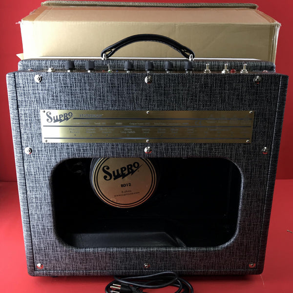 [USED] Supro 1699R Statesman Guitar Amplifier Combo (See Description).