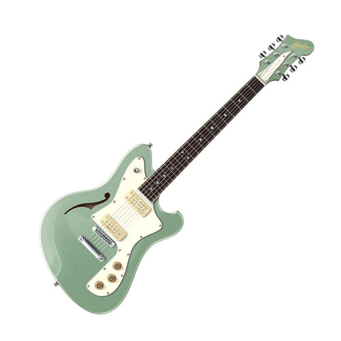 Baum Guitars Conquer 59' Limited Series Electric Guitar w/Hardshell Case, Silver Jade