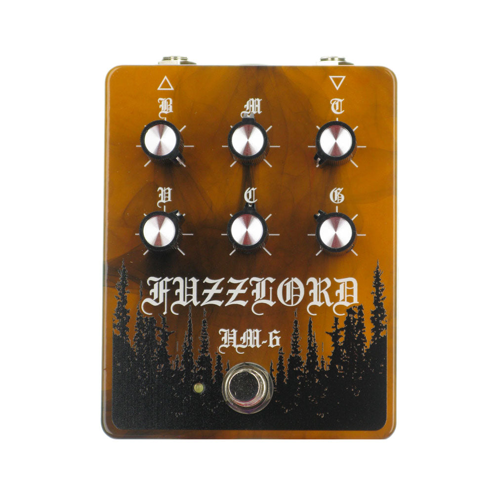 Fuzzlord Effects HM-6 Distortion, Orange