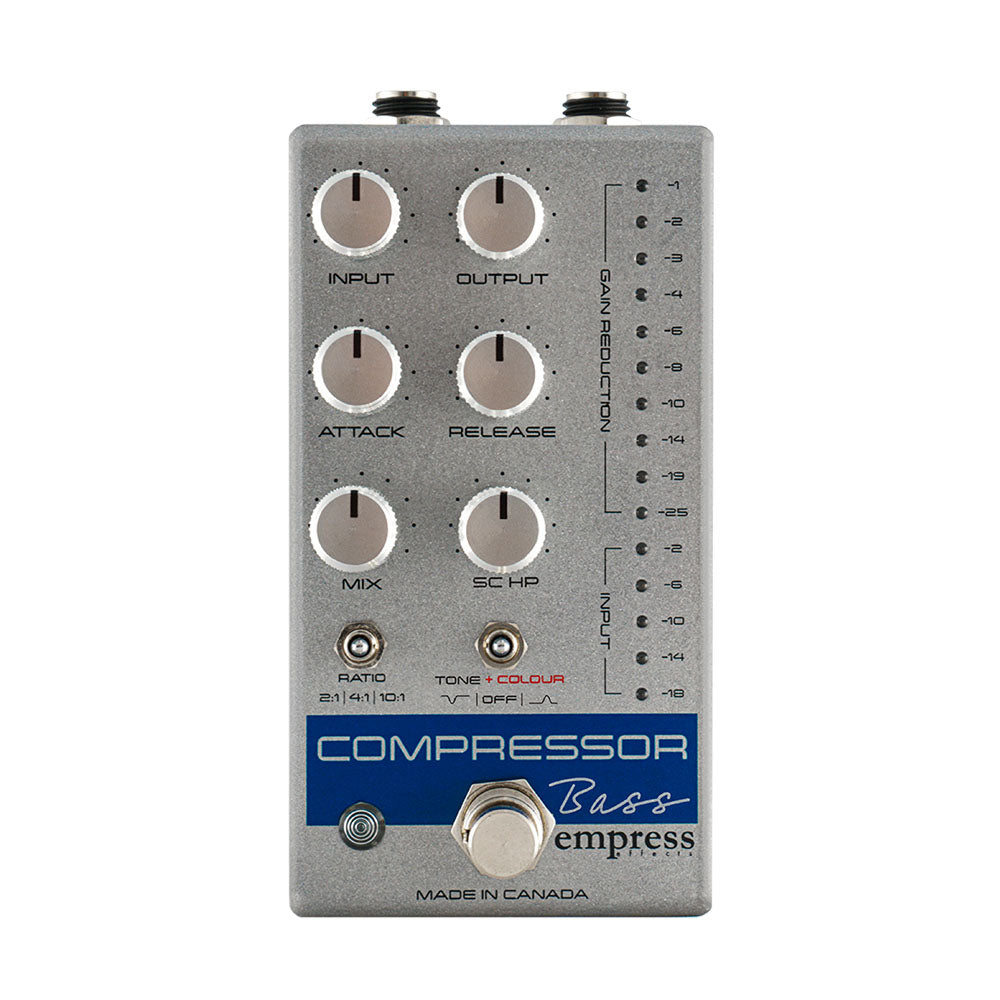 Empress Effects Bass Compressor, Silver